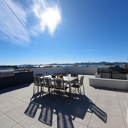 Fux Penthouse Whirlpool Meerblick Zadar Exterior foto